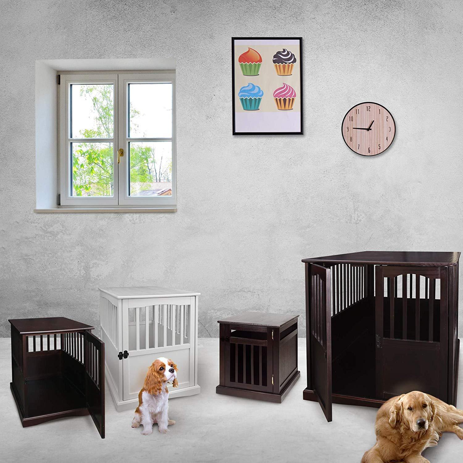 Casual Home Wooden Pet Crate