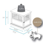 Casual Home Wooden Pet Crate