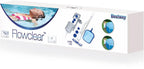 Pool Vacuum + Replacement Cartridges (6) + 1000 GPH Filter Pump System