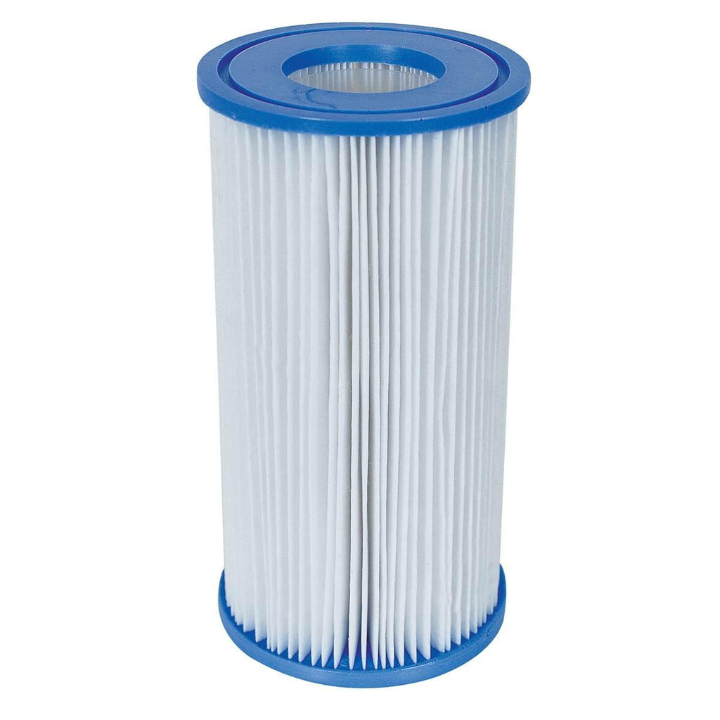 Pool Vacuum + Replacement Cartridges (6) + 1000 GPH Filter Pump System
