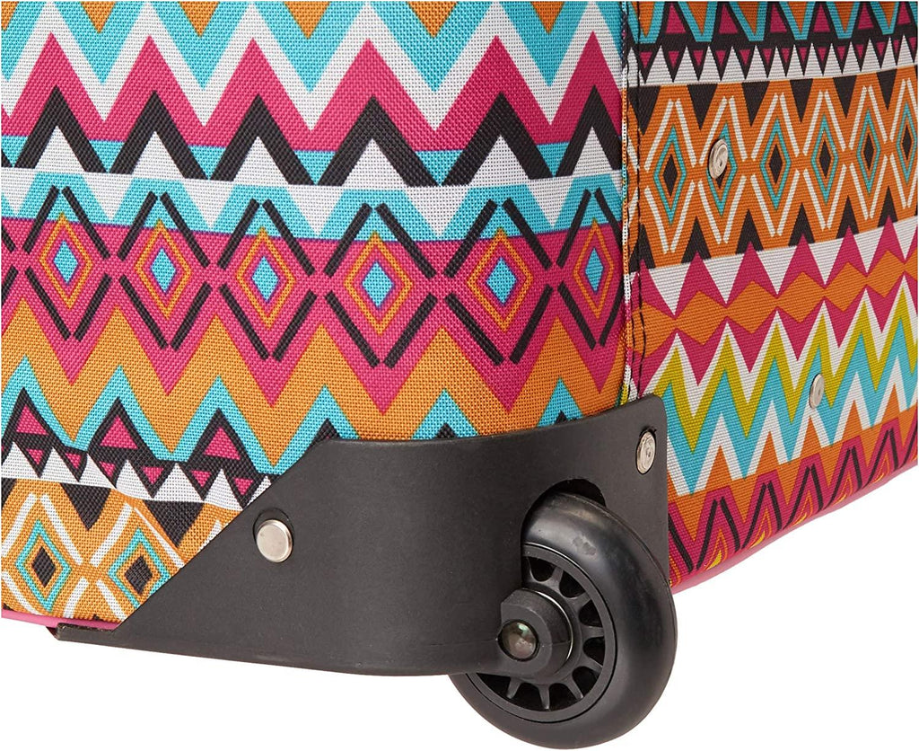 Escape 4-Piece Softside Upright Luggage Set, Tribal, (14/19/24/28)