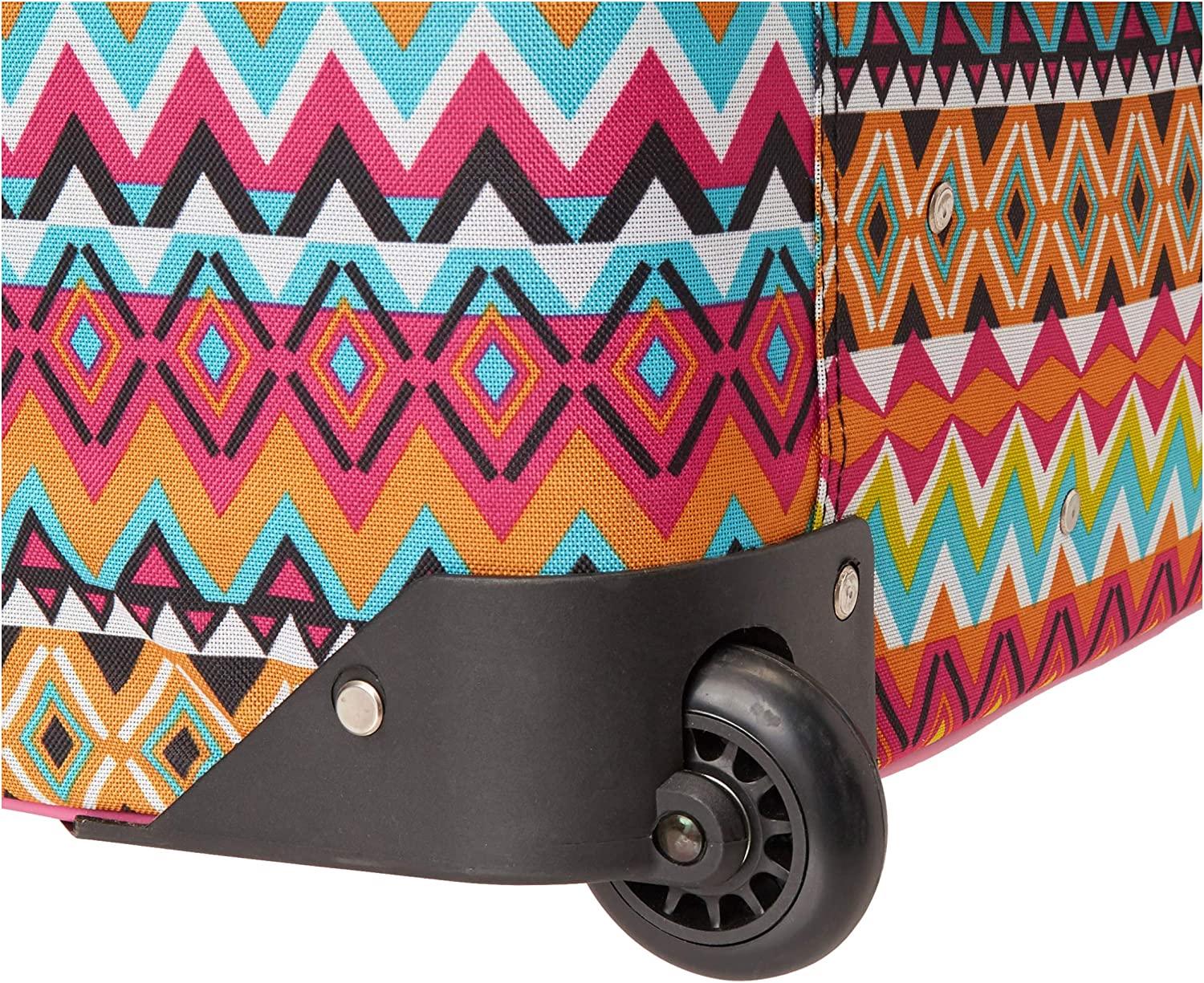 Escape 4-Piece Softside Upright Luggage Set, Tribal, (14/19/24/28)