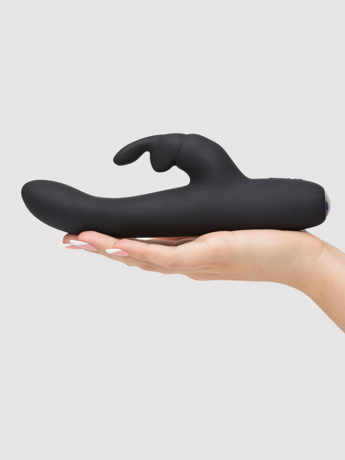 Fifty Shades of Grey Greedy Girl Slimline Rabbit Vibrator, Black