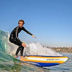 Wavestorm 8 Surfboard, Sunburst Graphic