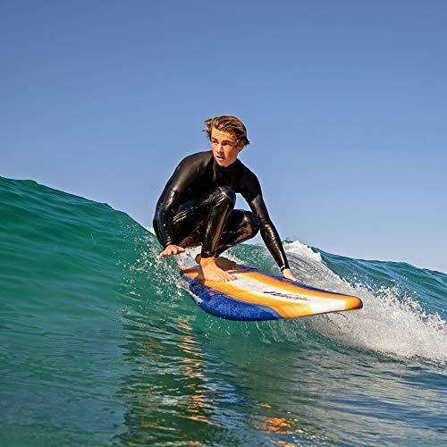 Wavestorm 8 Surfboard, Sunburst Graphic