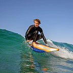 Wavestorm 8 Surfboard, Sunburst Graphic
