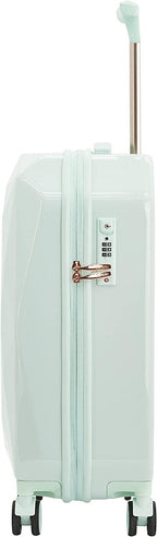 Women's 3D Gemstone TSA Lock Hardside Spinner Luggage, Mint, 2 Piece Set (28"/20")