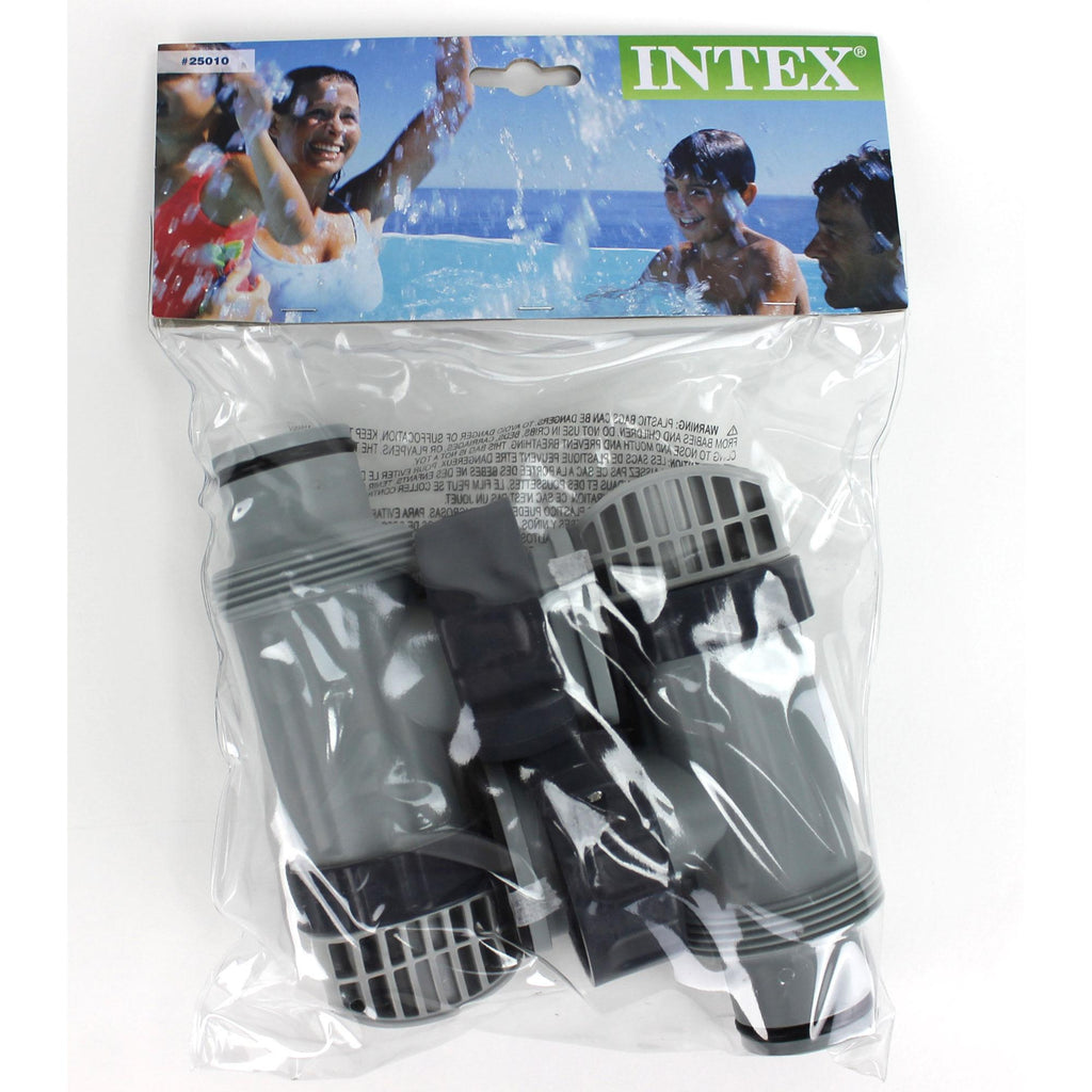 intex 2800 gph sand filter pump w/ automatic timer replacement valves &amp; skimmer