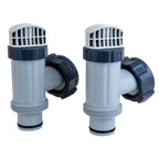 intex 2800 gph sand filter pump w/ automatic timer replacement valves &amp; skimmer