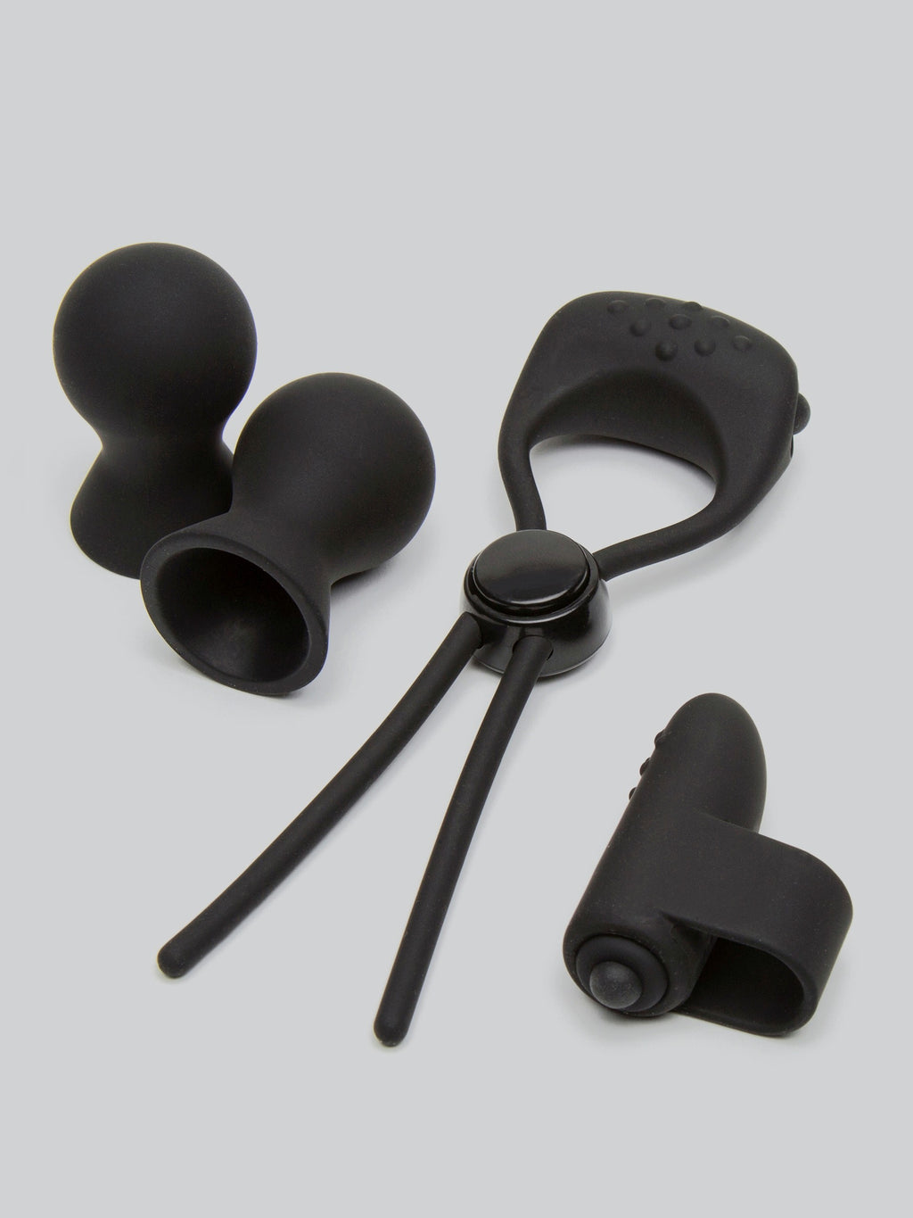 Lovehoney All Tied Up Bondage Play Kit (8 Piece), Black