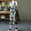 Summer Retro Sleeveless V-Neck Loose Denim Dress