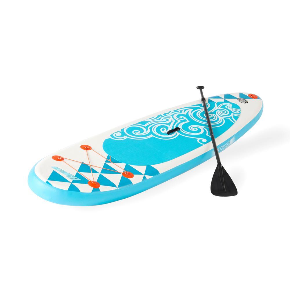 10 ft. Inflatable SUP Stand Up Paddle Board Adjustable Paddle and Backpack