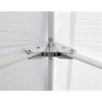 10 ft. W x 20 ft. D Canopy in White with High-Grade Steel Frame and Innovative AccelaFrame System for  Assembly