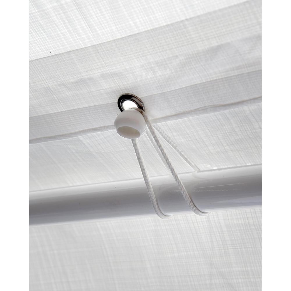 10 ft. W x 20 ft. D Canopy in White with High-Grade Steel Frame and Innovative AccelaFrame System for  Assembly