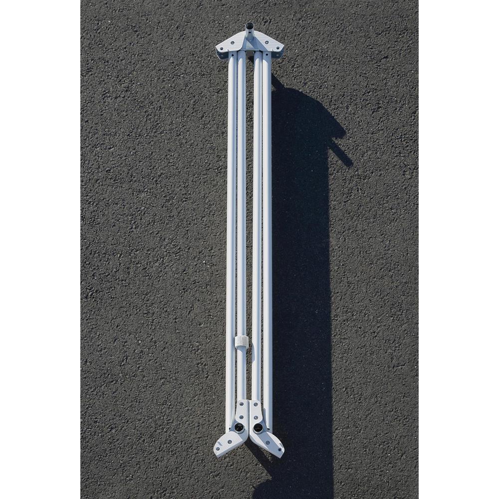 10 ft. W x 20 ft. D Canopy in White with High-Grade Steel Frame and Innovative AccelaFrame System for  Assembly