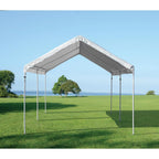 10 ft. W x 20 ft. D Canopy in White with High-Grade Steel Frame and Innovative AccelaFrame System for  Assembly