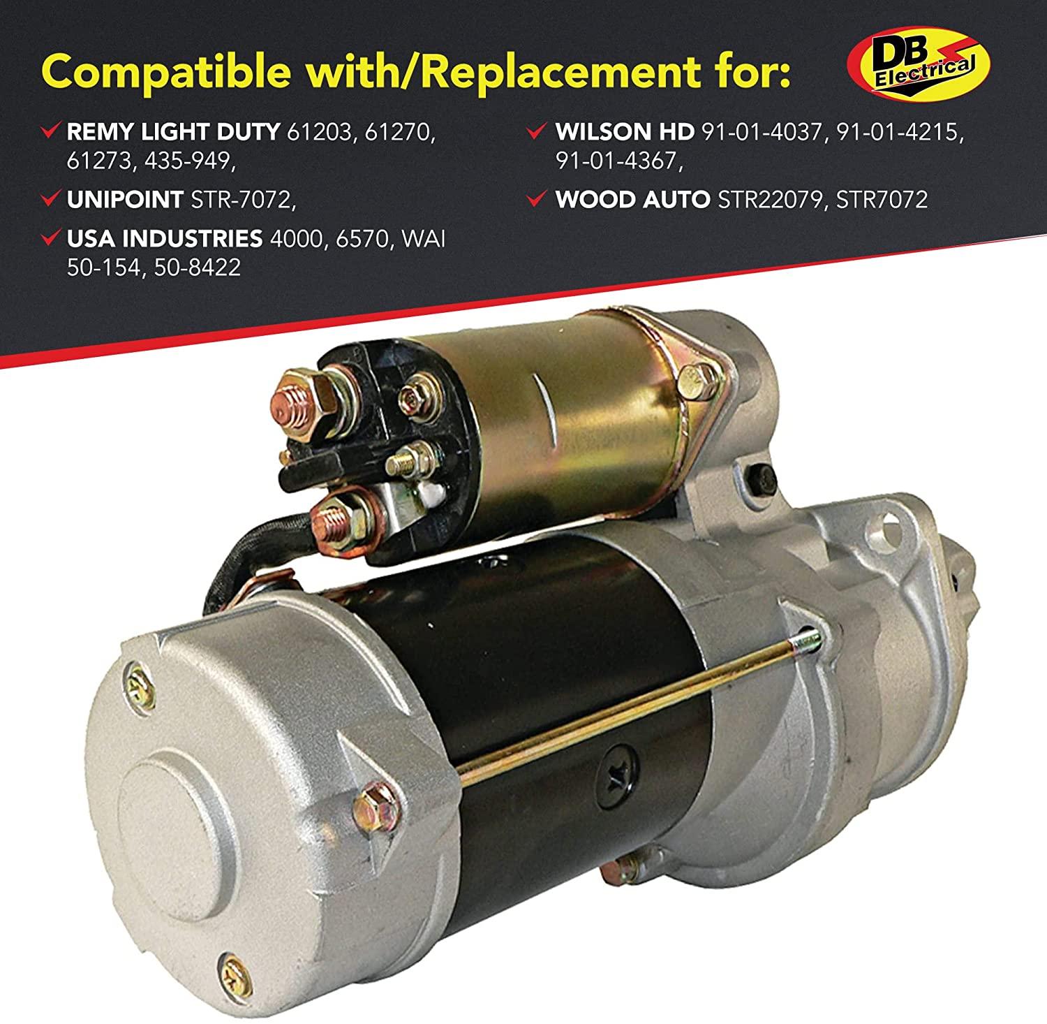 db electrical 410-12117 starter compatible with/replacement for clark ut40 1975-1981, ut60 1979-1983, 302a 1974-1981, 310a 1976-1983, 401c 1974-1982, 410 1974-1984 at18150, ty1458, 6570n