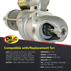 db electrical 410-12117 starter compatible with/replacement for clark ut40 1975-1981, ut60 1979-1983, 302a 1974-1981, 310a 1976-1983, 401c 1974-1982, 410 1974-1984 at18150, ty1458, 6570n
