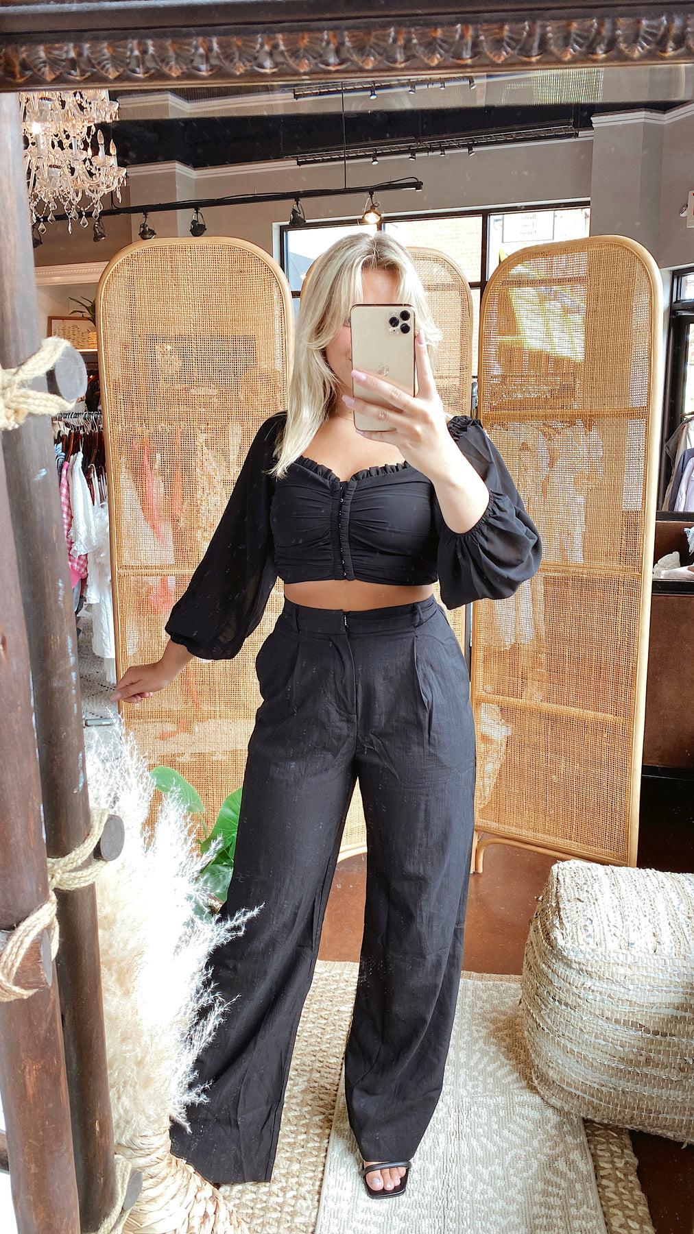 The Whatchu Need Wide Leg Pants
