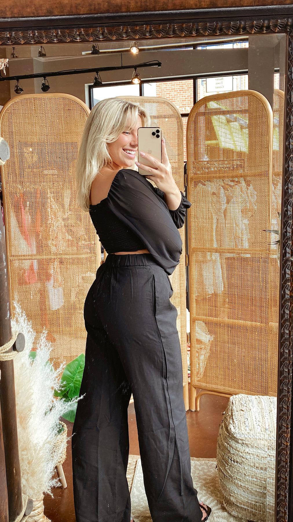 The Whatchu Need Wide Leg Pants