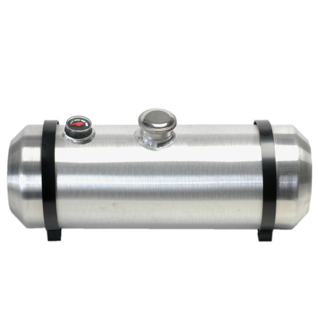 10 Inches X 24 Spun Aluminum Gas Tank 8 Gallons With Sight GauFor Dune Buggy, Sandrail, Hot Rod, Rat Rod, Trike