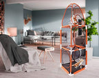 Girlsli Portable Pet Tent, 3 Levels of Jumping Tower, Tunnel, Hexagon Tent, Dog Cat Playpen House Crate CaEnclosure Fences Tunnel