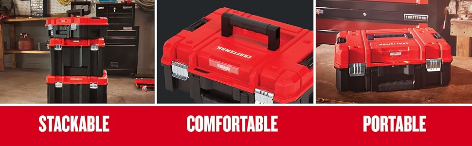 VERSASTACK Tool Box, 17-inch, Stackable System (CMST17830)