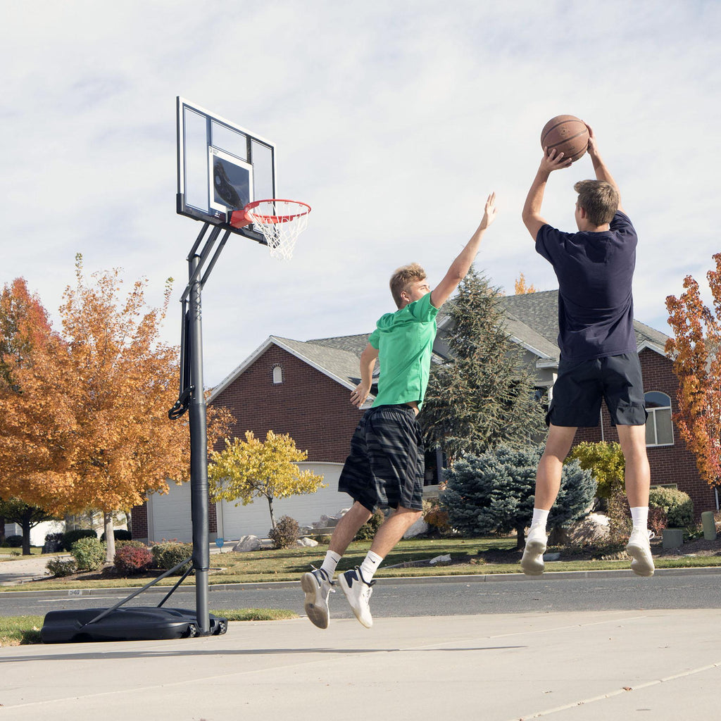 Lifetime 54" Shatterproof Portable Infinate Height Adjustable Basketball System, 71524