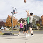 Lifetime 54" Shatterproof Portable Infinate Height Adjustable Basketball System, 71524