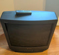 sony trinitron kv-20s40 20" crt tv retro gaming  w/oem remote tested - beautiful