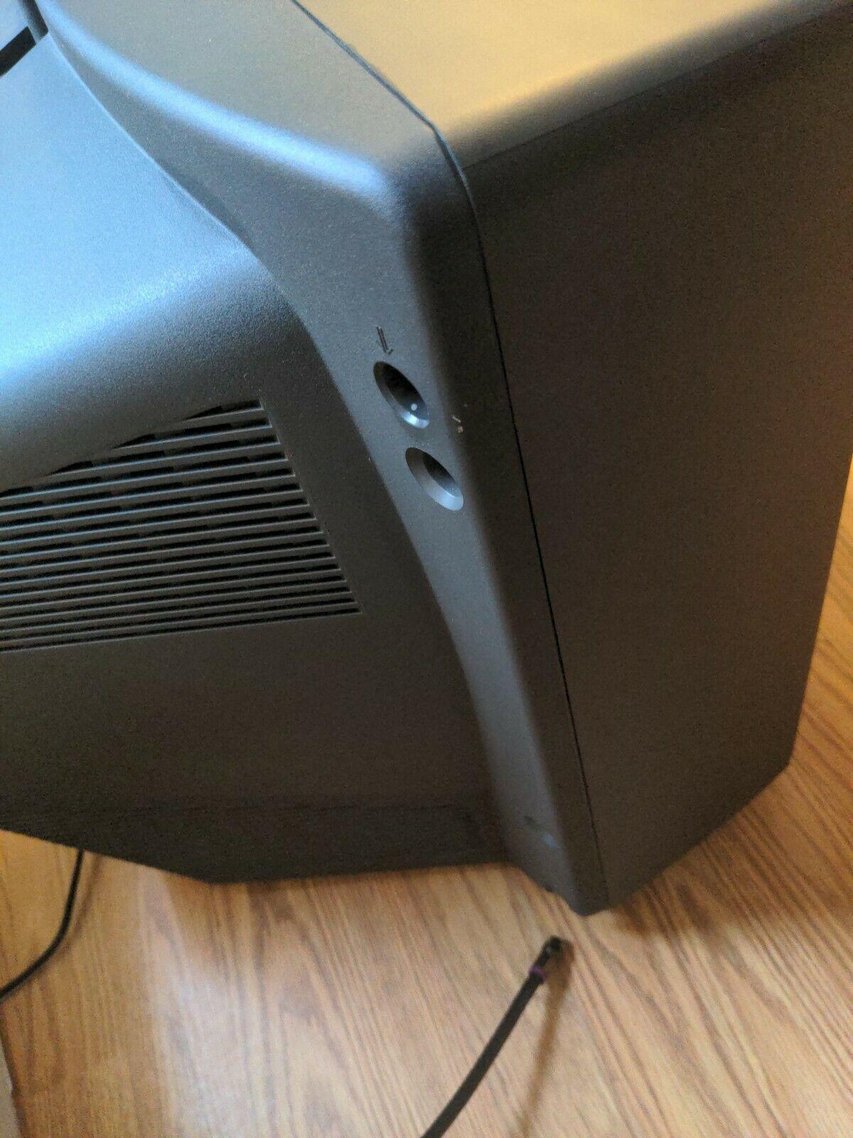 sony trinitron kv-20s40 20" crt tv retro gaming  w/oem remote tested - beautiful
