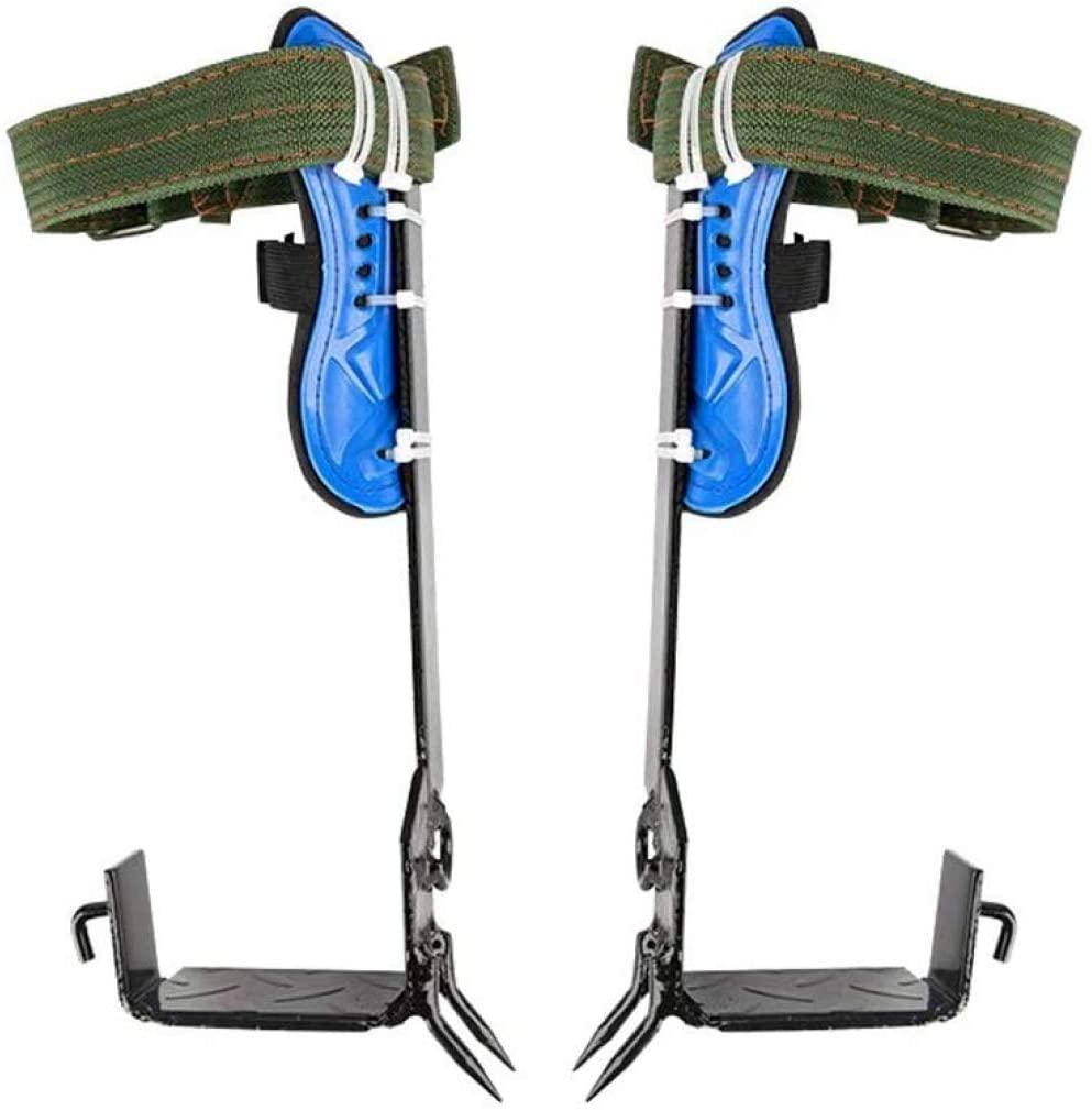 zaizai Tree Climbing Tool, Thickened Non-Slip Climbing Spikes, Thickened Pedal with 45 Carbon Steel Structures and Sharp Claws for Hunting Observation, for PicFruits