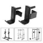Barbell J Hook Fitness 2x2/3x3 Power Rack J-Cup Hanger Clips 60x25mm