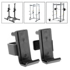 Barbell J Hook Fitness 2x2/3x3 Power Rack J-Cup Hanger Clips 60x25mm
