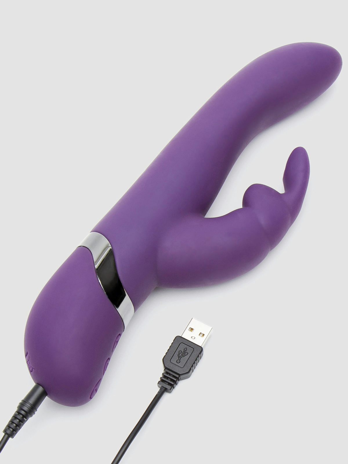 Desire Luxury Rechargeable Rabbit Vibrator, Purple