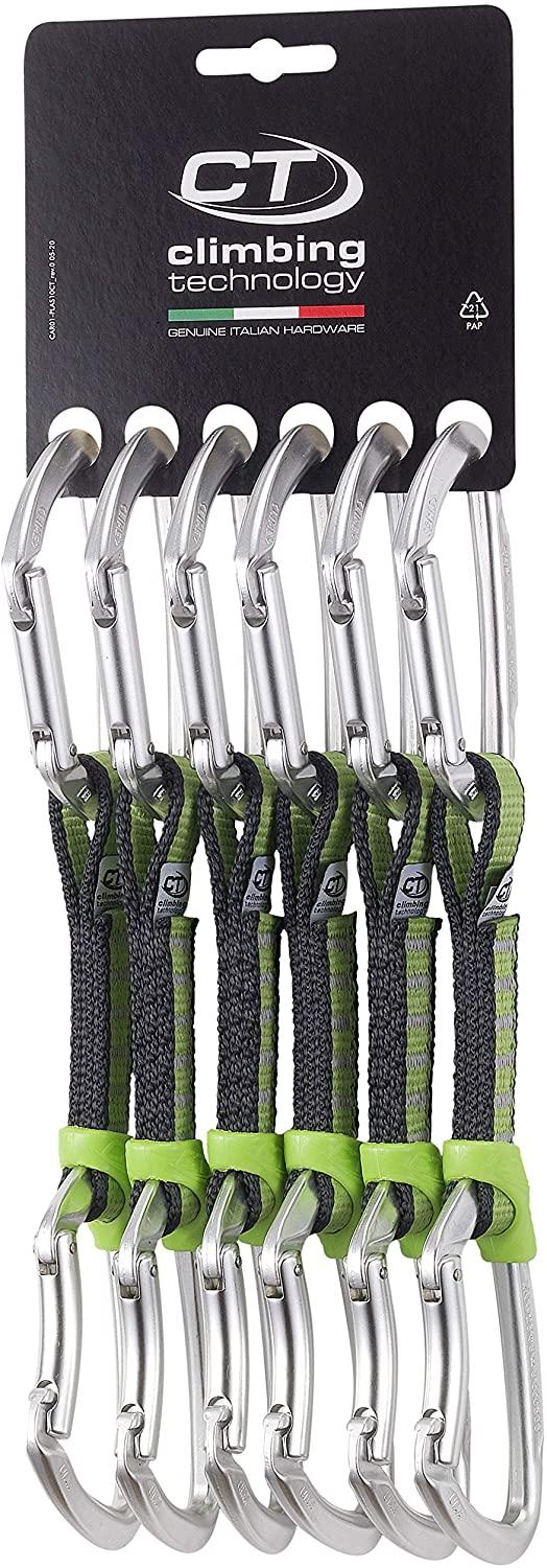 Climbing Technology Lime Set NY Unisex - Adult, Silver, 12 cm