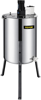 bestequip electric honey extractor separator 4 frame bee extractor stainless steel honeycomb spinner crank. beekeeping extraction apiary centrifuge equipment