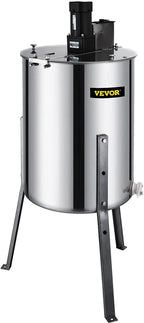 bestequip electric honey extractor separator 4 frame bee extractor stainless steel honeycomb spinner crank. beekeeping extraction apiary centrifuge equipment