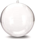 LINFEIKLJ 2020 Christmas Hanging Ball Giant Shatterproof Clear Plastic Christmas Ball Ornaments Fillable Christmas Decorations Tree Balls Party Decoration (Size : 40cm)