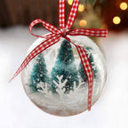 LINFEIKLJ 2020 Christmas Hanging Ball Giant Shatterproof Clear Plastic Christmas Ball Ornaments Fillable Christmas Decorations Tree Balls Party Decoration (Size : 40cm)