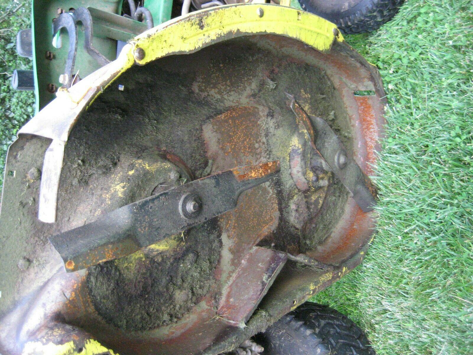 john deere LT155 lawn tractor with bagging system 15hp kohler cv15s riding mower