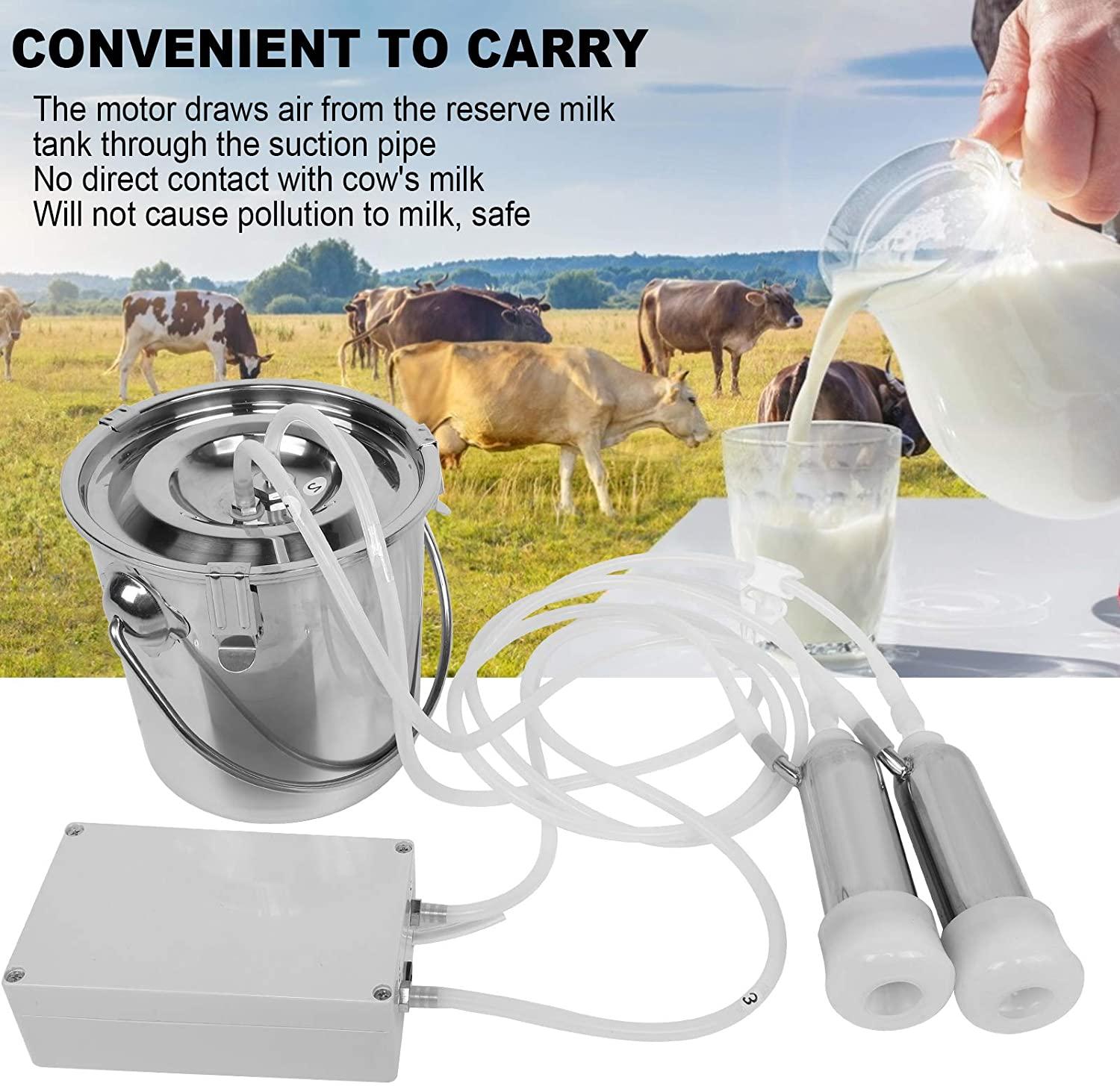 01 02 015 milking machine, cow milking device easy to operate for cow livestock farm(#1)