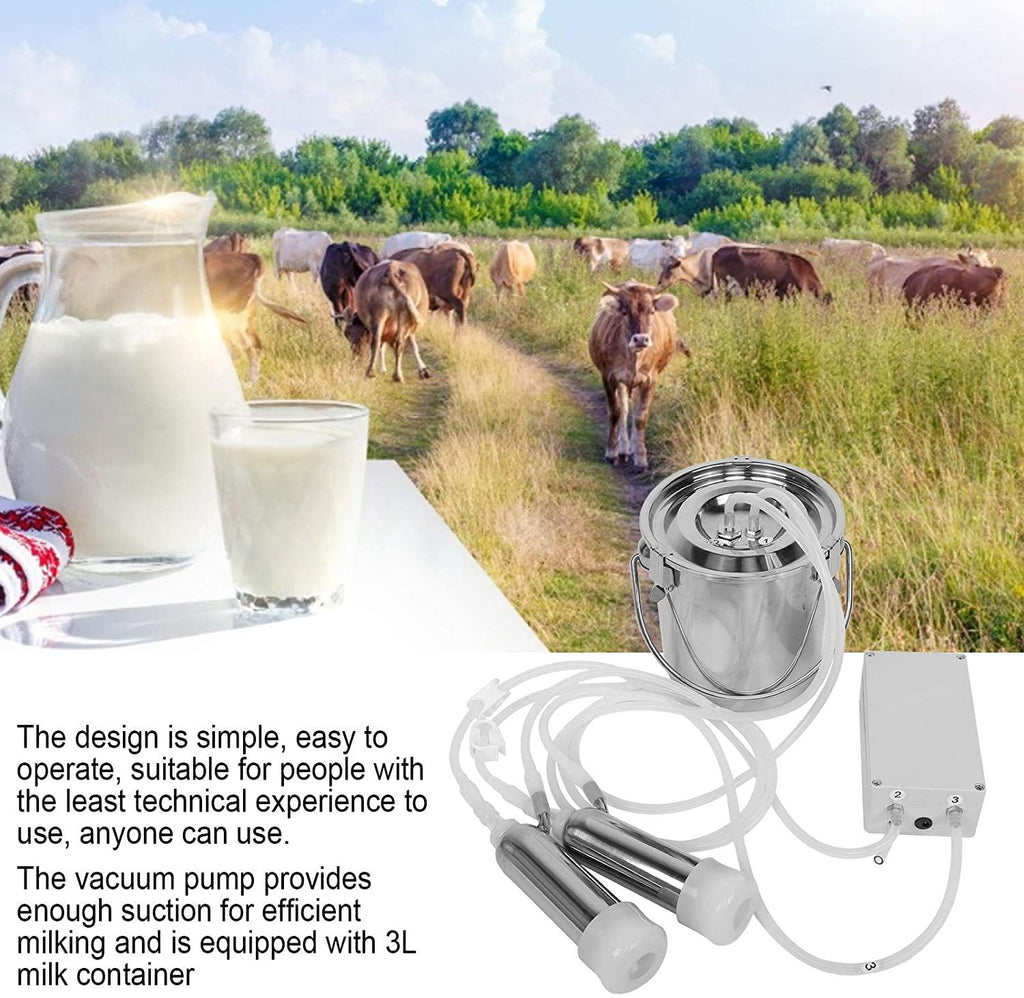 01 02 015 milking machine, cow milking device easy to operate for cow livestock farm(#1)