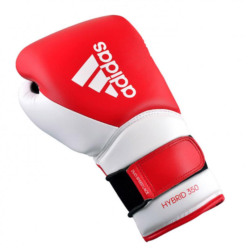 Hybrid 350 Elite Boxing Gloves - For Boxing, Kickboxing, Training, and Bag - For Women &amp; Men- 12oz, Active Red/White/Black