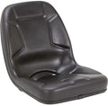 black talon highback kubota tractor seat - black, model number 530000bk