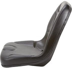 black talon highback kubota tractor seat - black, model number 530000bk