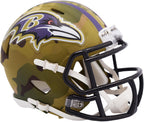 Riddell Baltimore Ravens Camo Alternate Revolution Speed Authentic Football Helmet
