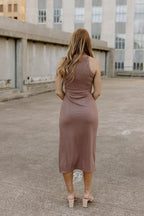 me acorn midi dress