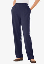 7-day knit straight leg pant