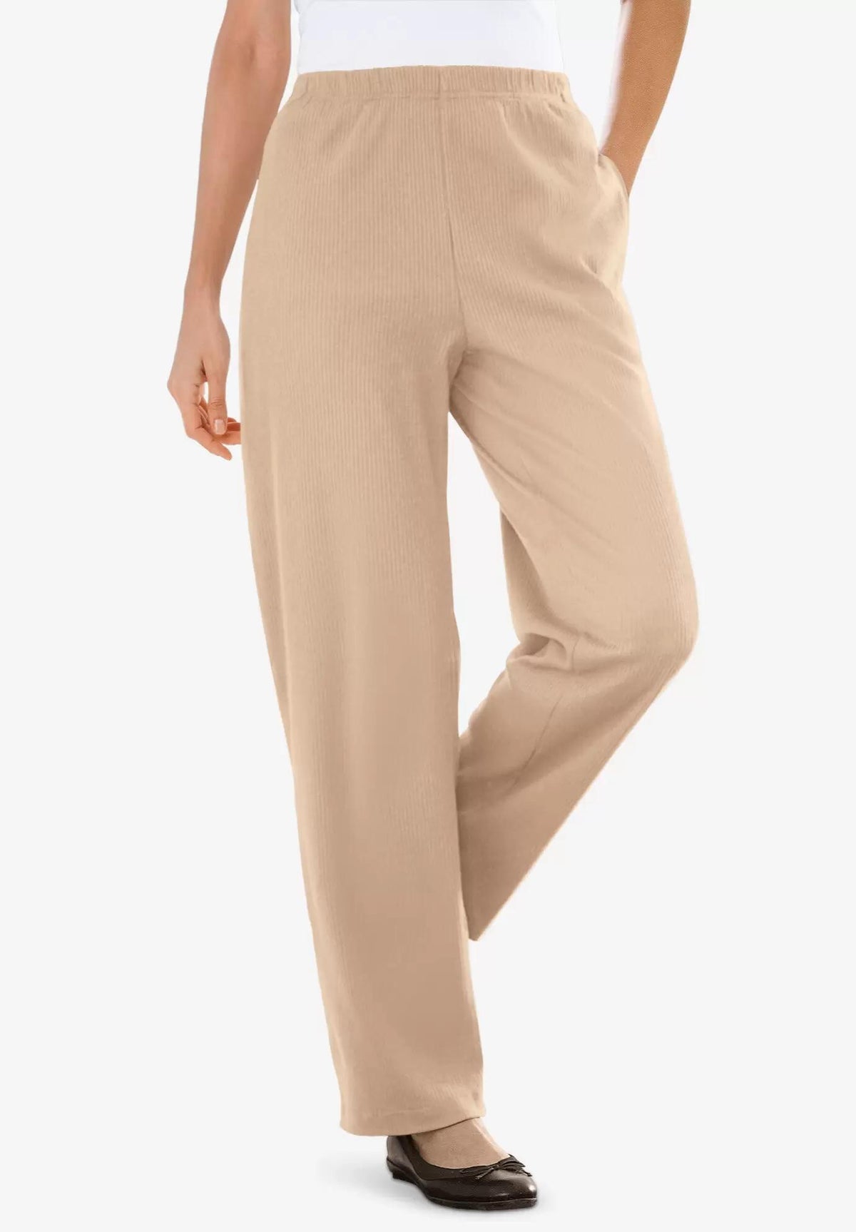 7-day knit straight leg pant